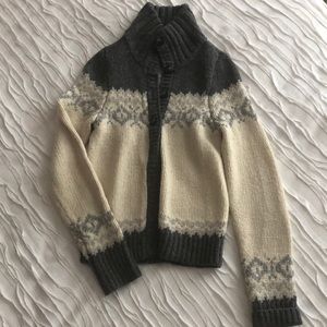 Hollister Button Down Sweater